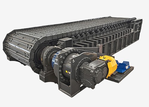 Alimentator durabil pentru șorț pentru transportul materiei prime de ciment/clincher/ciment