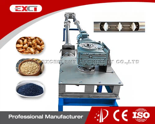 Transportor de tragere cu tub